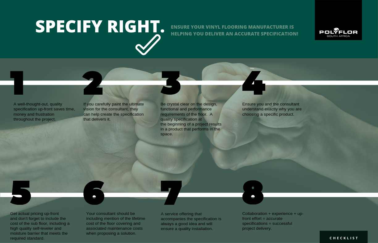 Is your vinyl flooring manufacturer helping you deliver  an accurate specification_ KEY TAKE-OUTS-1