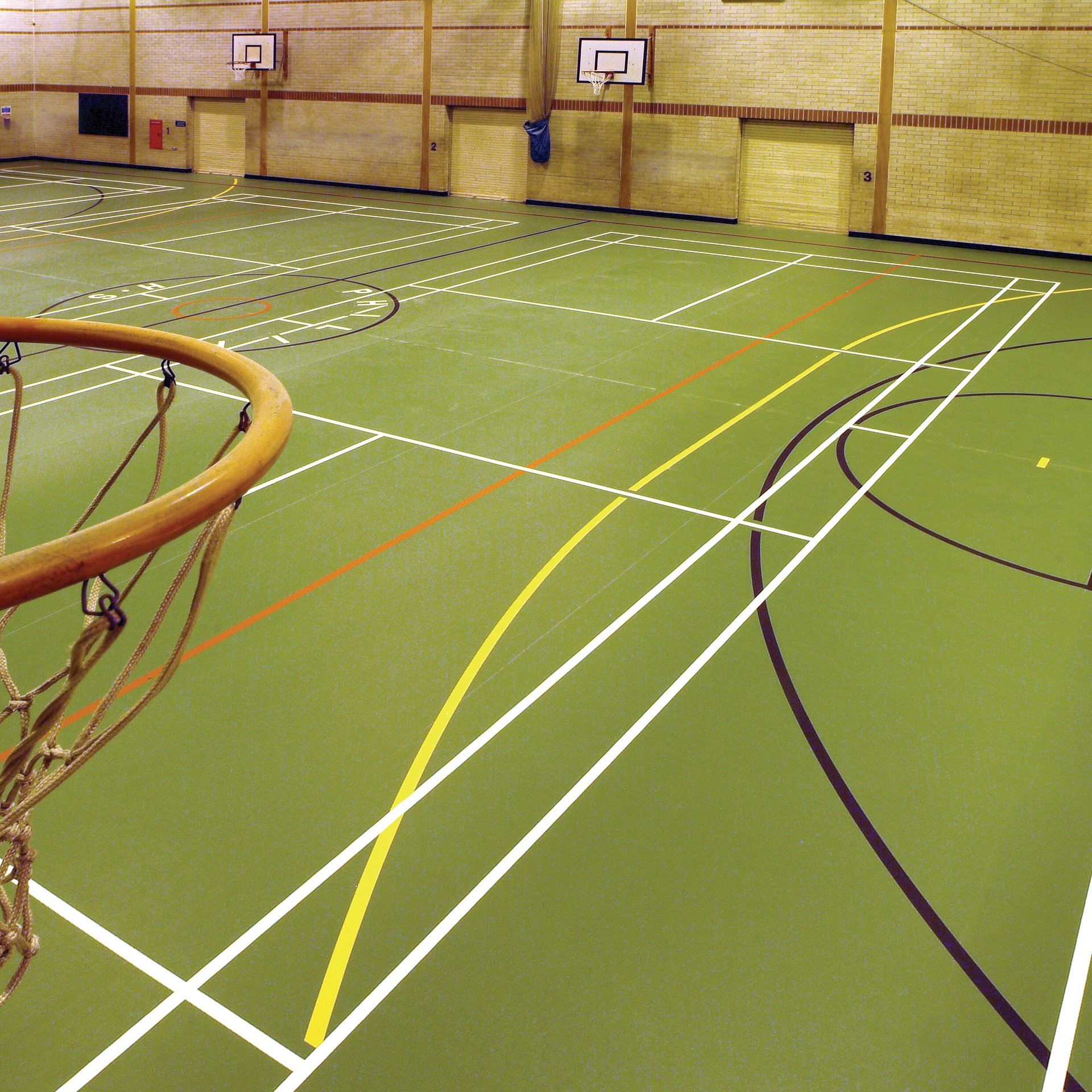 Philips High School - Sports Flooring - Green 7515